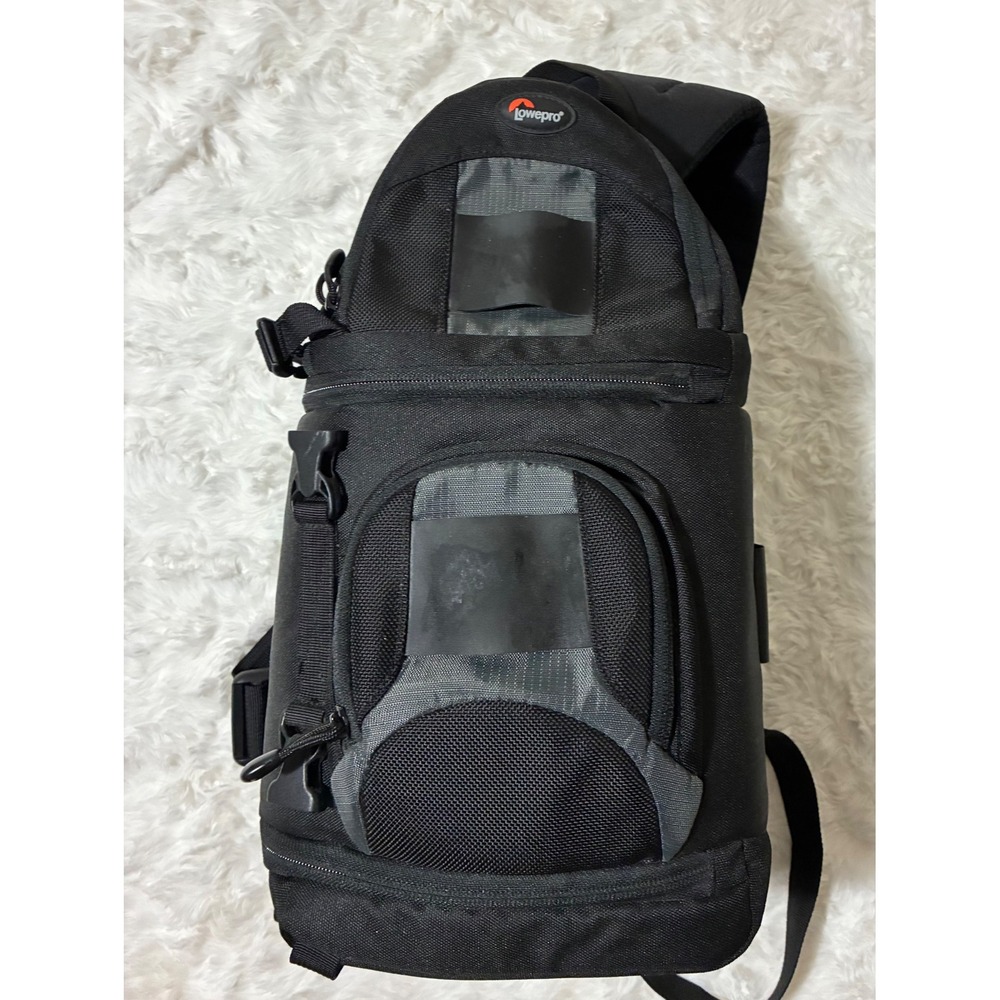 Lowepro Slingshot Camera‎ Bag Black Padded DSLR Sling Backpack All Weather Cover
